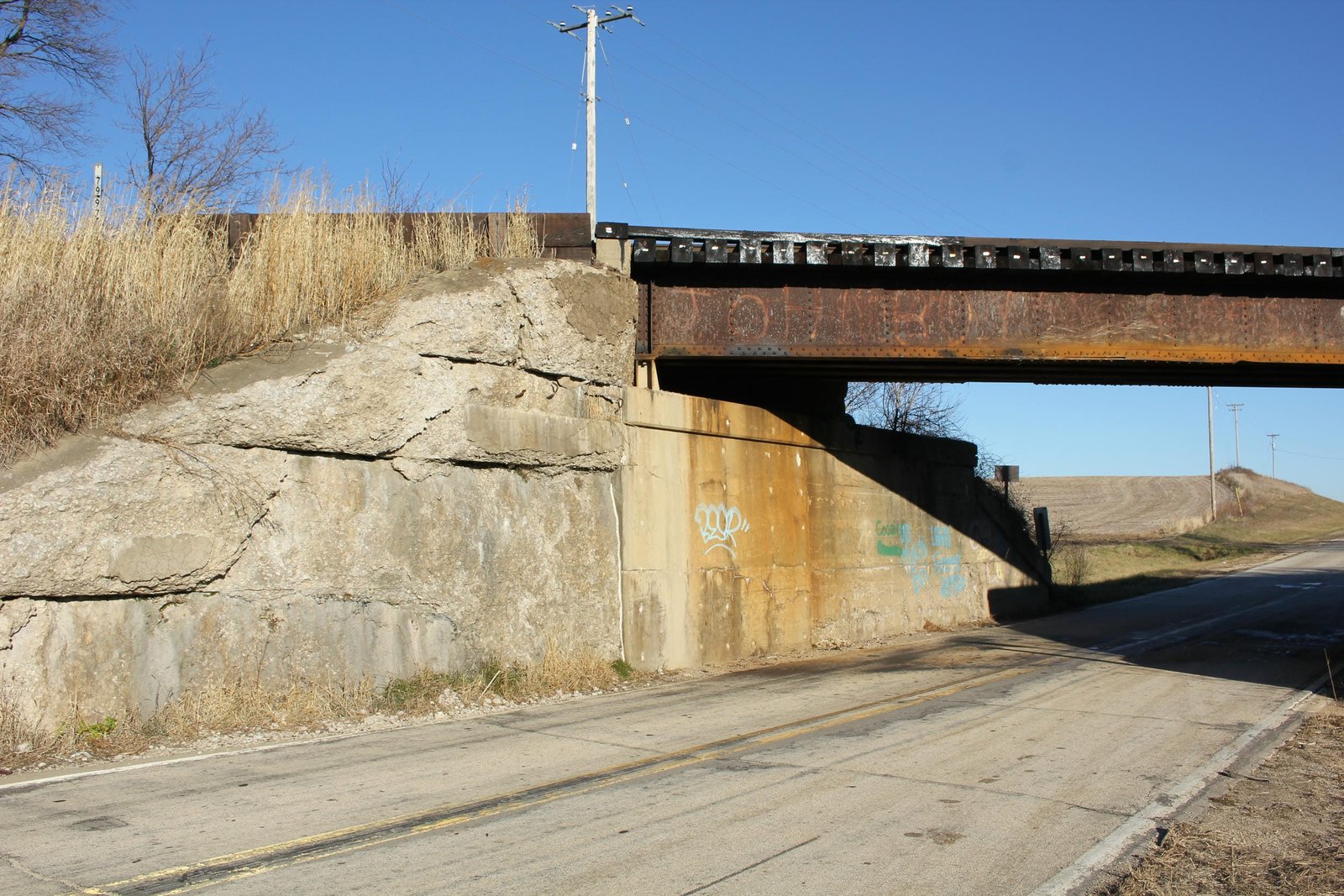West abutment